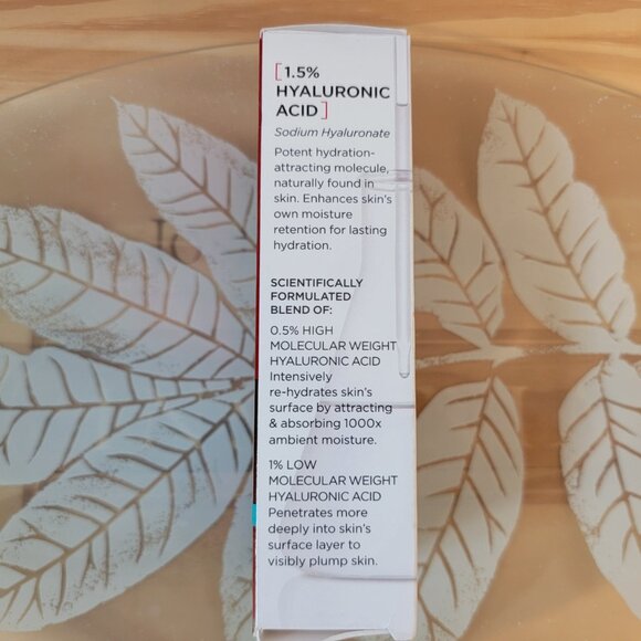 L'Oréal Paris Revitalift Derm Intensives, 1.5% Pure Hyaluronic Acid Serum NWOT - Picture 3 of 6